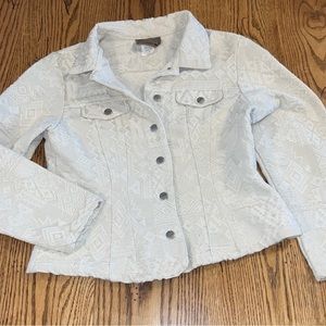 Circle T Roughrider USA Made Aztec Pattern Jacket